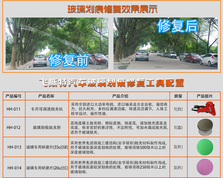 汽車劃痕修復(fù)工具詳情介紹