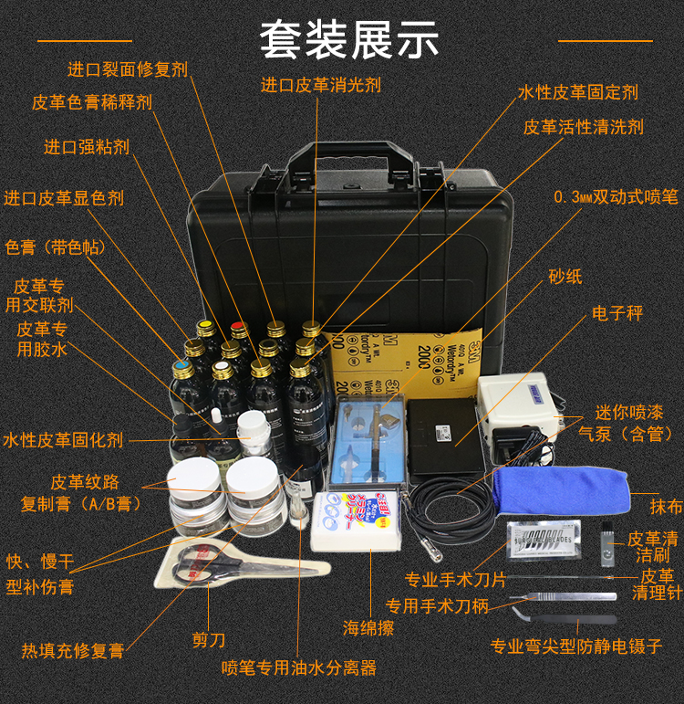 飛斯特真皮座椅翻新套裝產(chǎn)品詳情