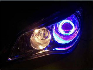 飛斯特汽車車燈升級改裝案例， 強(qiáng)力的視覺震撼