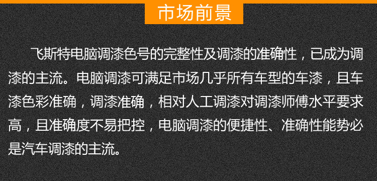 高級汽車調(diào)漆系統(tǒng)